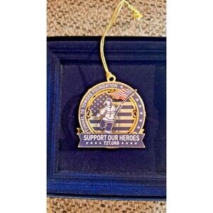 TST Christmas Ornament Tunnel To Towers Foundation (T2T) NEVER FORGET
